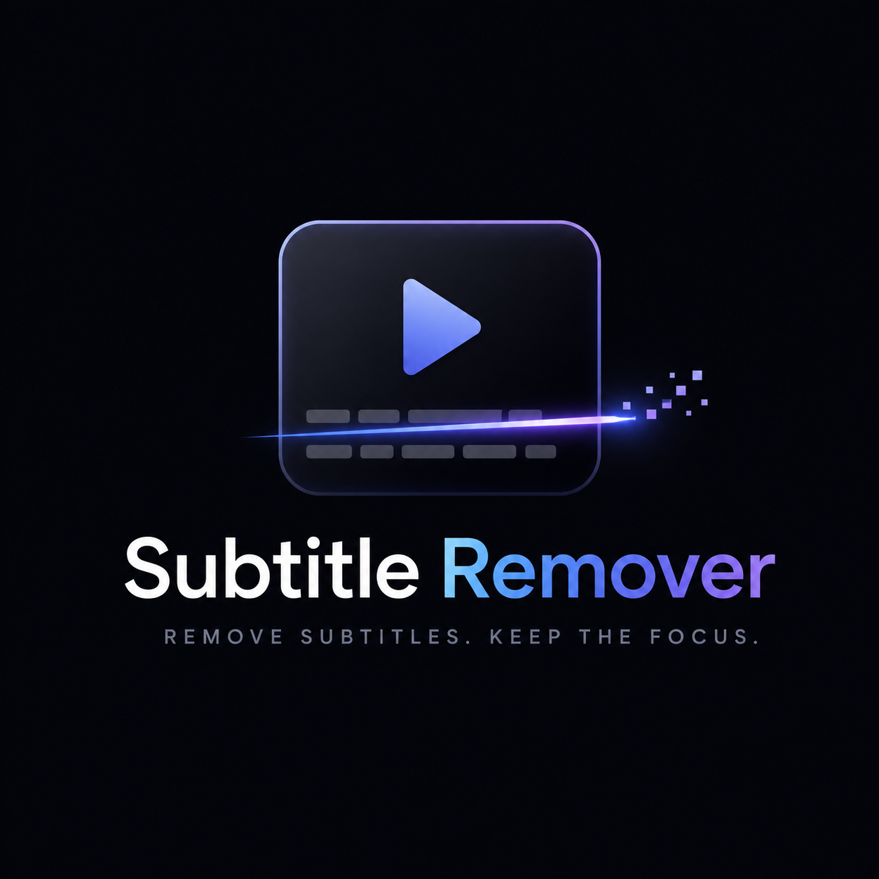 Remove Text from Video